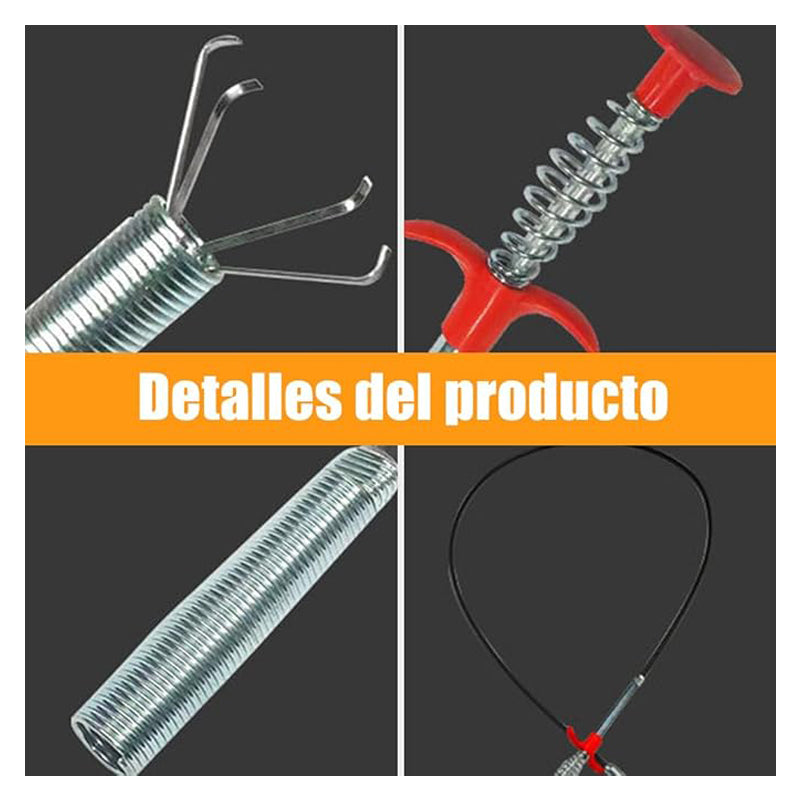 60cm Pipe Grabber, New Flexible Grabber Claw Pick Up Reacher Tool With 4 Claws Bendable Hose Pickup Reaching Assist Tool For Litter Pick, Sink, Drains, Toilet